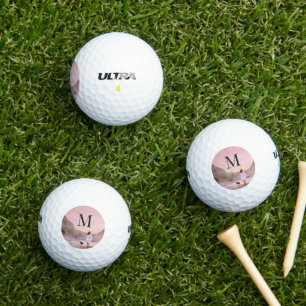 Balles De Golf Photographie de la plage de Monogram