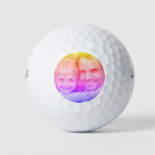 Balles De Golf Photographie personnalisée avec filtre coloré