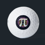 Balles De Golf Pi Day Math Nerd<br><div class="desc">Symbole Pi mignon pour les adeptes des maths et des sciences</div>