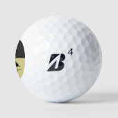 Balles De Golf Pickleball Guy Golfer Monogramme Nom initial (Logo)