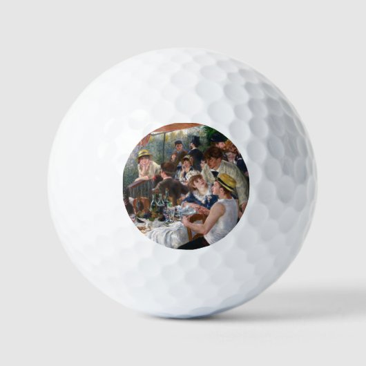 Balles De Golf Pierre-Auguste Renoir - Déjeuner de la fête nautiq (Recto)