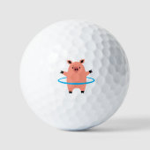Balles De Golf Pig Hula Hoop (Recto)