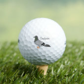 Balles De Golf Pigeon Design (T-shirt Insitu)