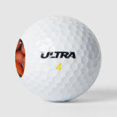 Balles De Golf Pile Citrouille tombé (Logo)