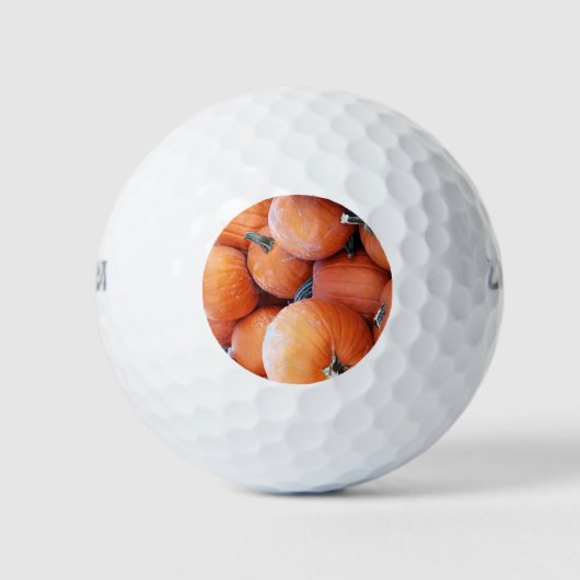 Balles De Golf Pile Citrouille tombé (Devant)