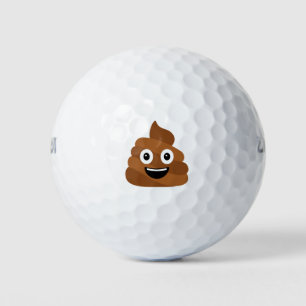 Balles De Golf Pile de Poo Emoji