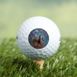 Balles De Golf Piliers de la création, nébuleuse de l'Aigle Hubbl