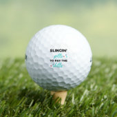 Balles De Golf Pilules de slingin pour payer les factures 2 (T-shirt Insitu)