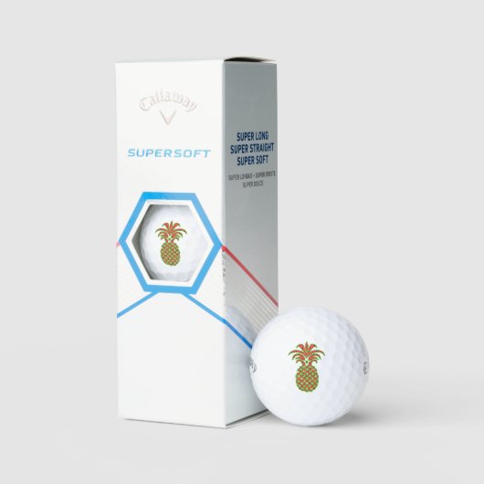 Balles De Golf Pineapple Callaway Golf Balls - Custom Design Gift (Conditionnement)