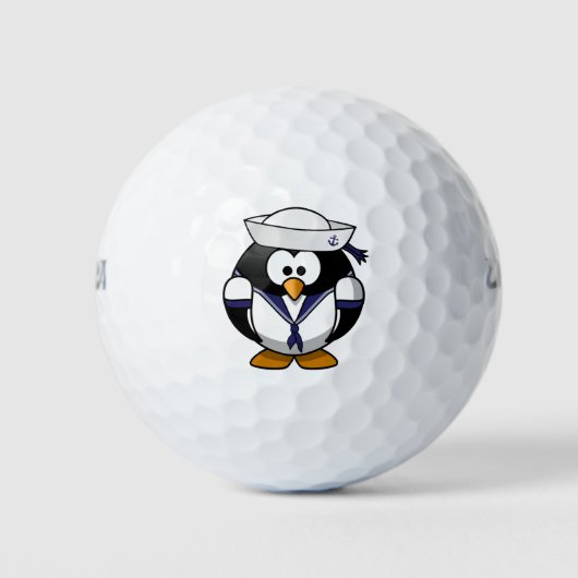 Balles De Golf Pingouin (Devant)