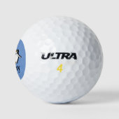 Balles De Golf Pingouins Dansants Design Golf Balls (Logo)