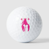 Balles De Golf Pink Golf Ball (Recto)