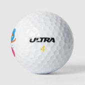 Balles De Golf Pink mermaid (Logo)