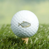 Balles De Golf Piranha Rubis Rouge (T-shirt Insitu)