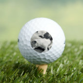 Balles De Golf Pitbull chiot endormi et câlins de bébé (T-shirt Insitu)