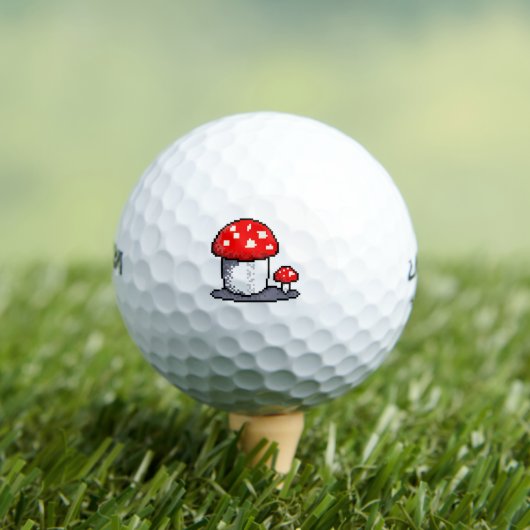 Balles De Golf Pixel art champignons (T-shirt Insitu)