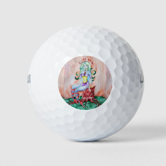 Balles De Golf Pixie Imaginaire Fairy Thunder_Cove (Devant)