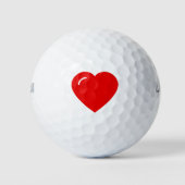 Balles De Golf Plage Luv Heart (Devant)