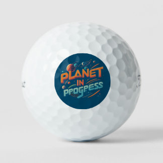 Balles De Golf Planète en cours