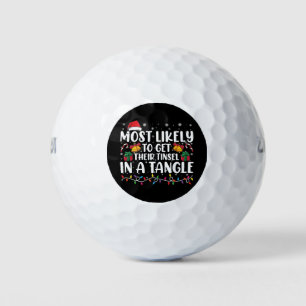 Balles De Golf Plus susceptible de s'emmêler dans leur guirlande