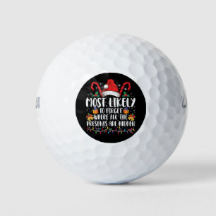 Balles De Golf Plus susceptible d'oublier où sont tous les cadeau