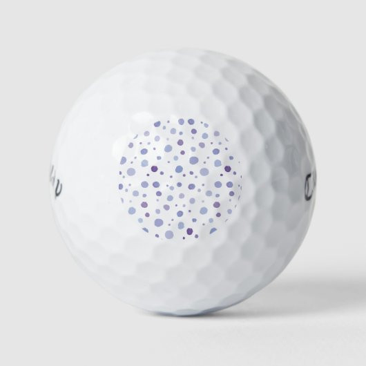 Balles De Golf pois peint à la main (Devant)