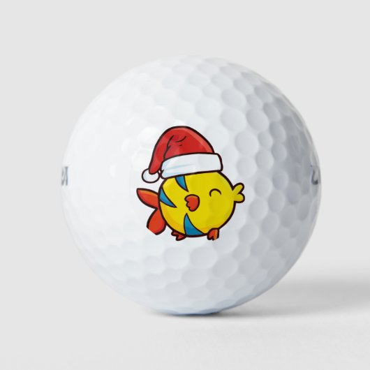 Balles De Golf Poisson de Noël (Devant)