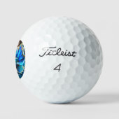 Balles De Golf Poissons Peints (Logo)