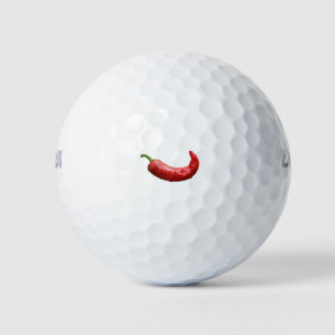 Balles De Golf Poivron rouge à chaux simple