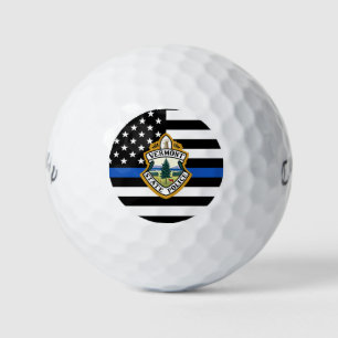 Balles De Golf Police Département Custom Logo Police Police Polic