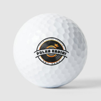 Balles De Golf Polka Radio Branded Golf Balls