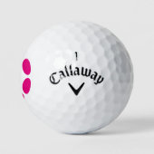 Balles De Golf Polkadot (Logo)