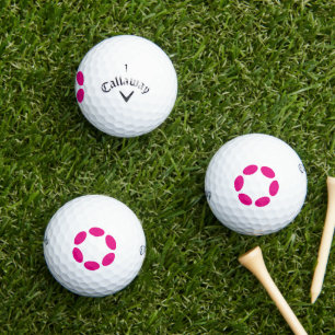 Balles De Golf Polkadot