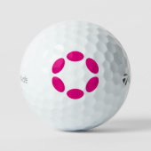 Balles De Golf Polkadot (Recto)