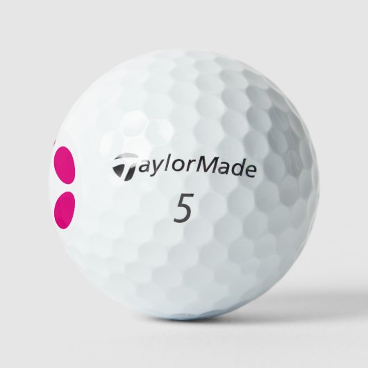 Balles De Golf Polkadot (Logo)