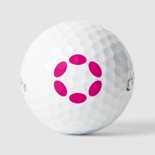 Balles De Golf Polkadot (Recto)