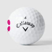 Balles De Golf Polkadot (Logo)