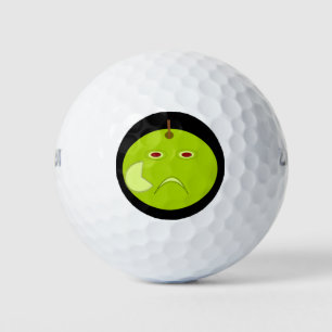 Balles De Golf Pomme mal avec Scar Halloween Golf Ball