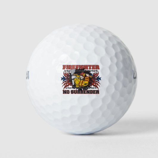 Balles De Golf Pompier sans restitution (Devant)