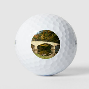 Balles De Golf Pont arc-en-ciel en automne au Grove City College
