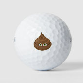 Balles De Golf Poop (Devant)