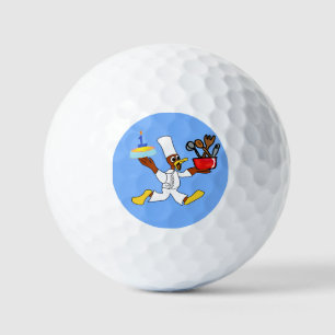 Balles De Golf Popcorn Anime Chef Ducky Kazoo Blue Cartoon