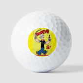 Balles De Golf Popeye Golf Balls (Recto)