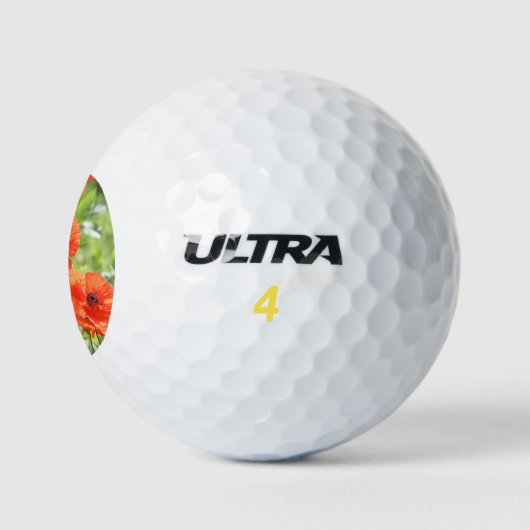 Balles De Golf Poppies (Logo)