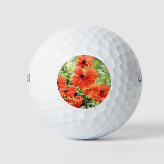 Balles De Golf Poppies (Devant)