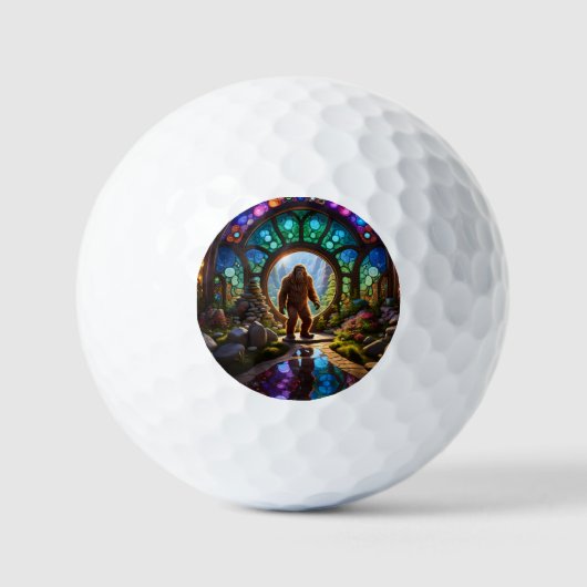 Balles De Golf Portail Dimensionnel Sasquatch (Recto)
