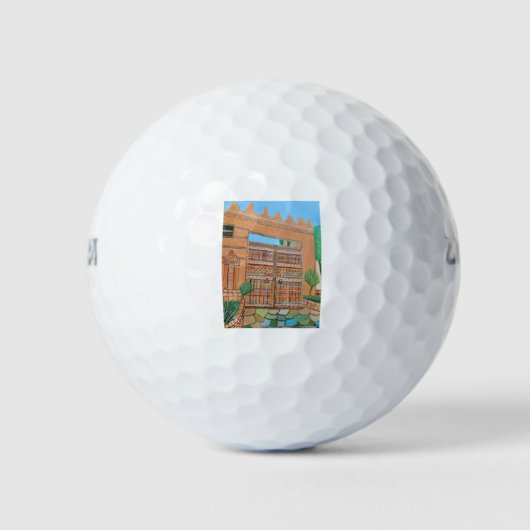 Balles De Golf Porte arabe (Devant)