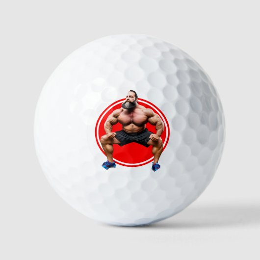 Balles De Golf Porté Musculaire (Recto)