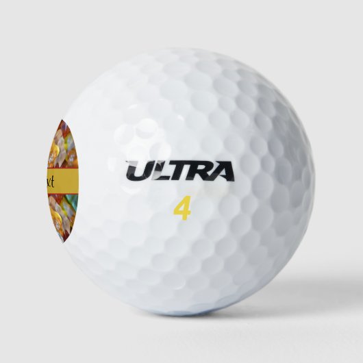 Balles De Golf Portes Gummi Douces (Logo)