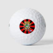 Balles De Golf Porto Rico Flag Willson Ultra Golf Balls (Devant)